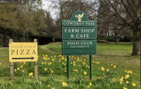 Cowdray Park Polo sign