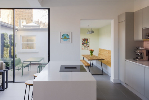 London contemporary kitchen diner