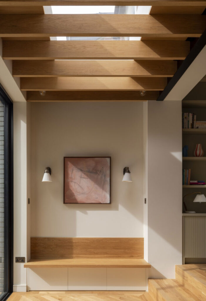 George and James Architects Ltd — Wellfield Ave dinning room