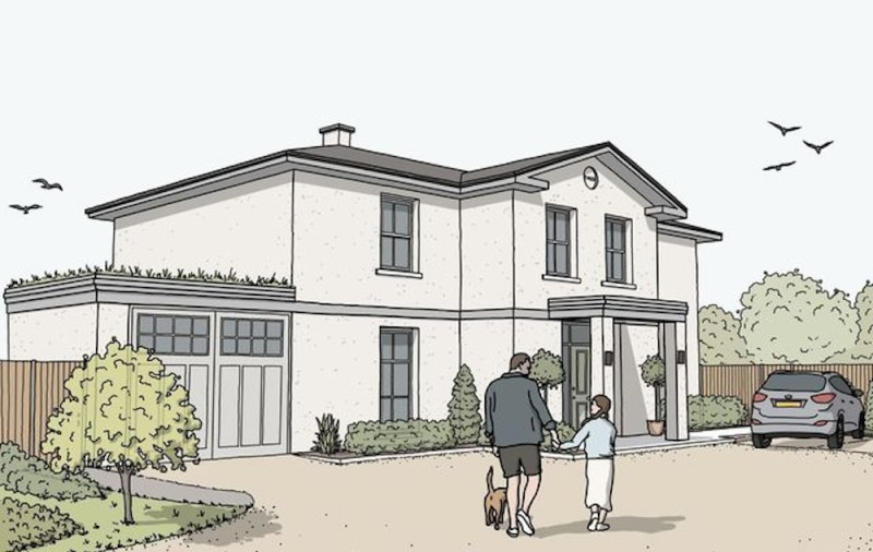 Gravel walk exterior