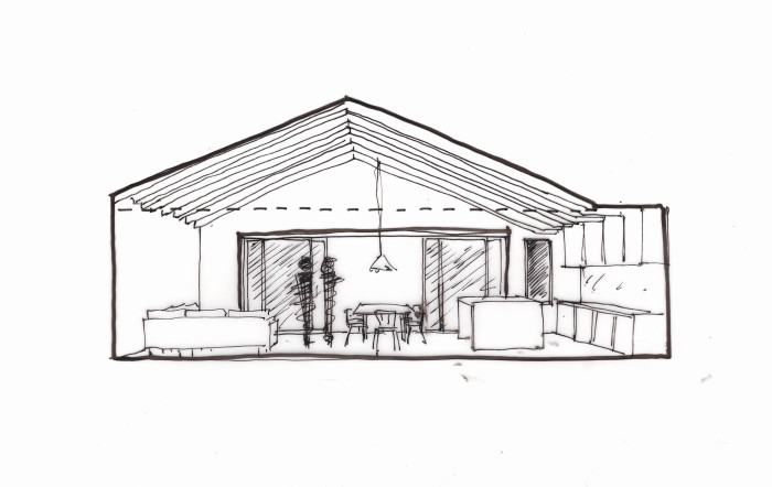 Binscombe bungelow drawing