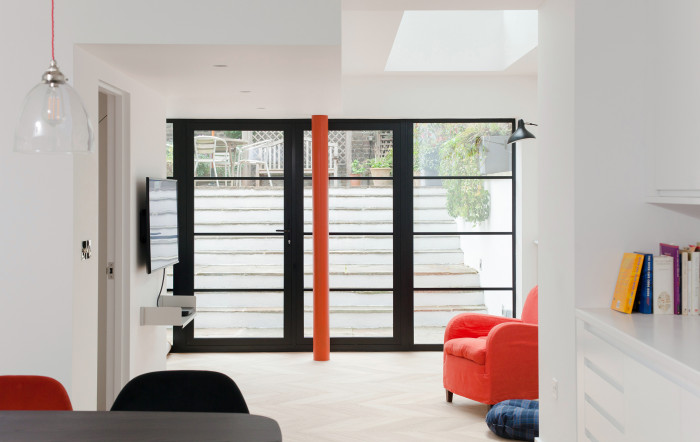 Refurbishment-of-the-front-light-well-and-basement-of-a-large-Victorian-terraced-house-