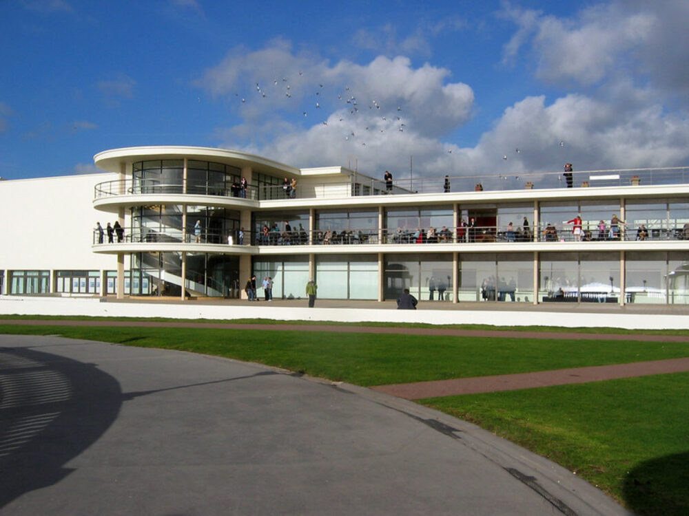 1960s style building