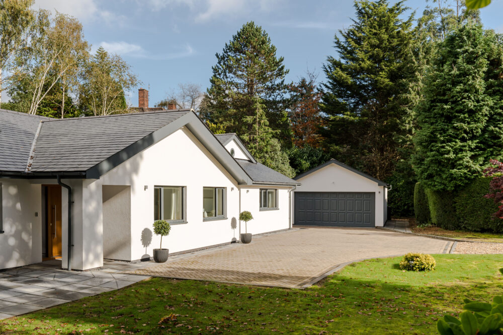 vicarage hill external with drive