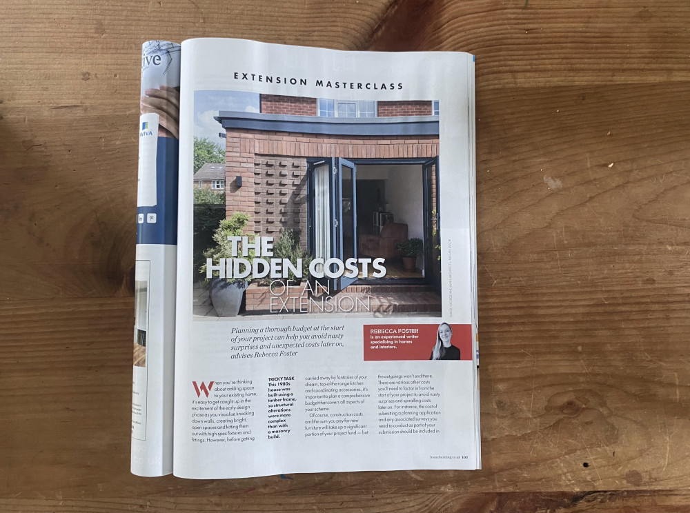 Hidden-cost of an extention