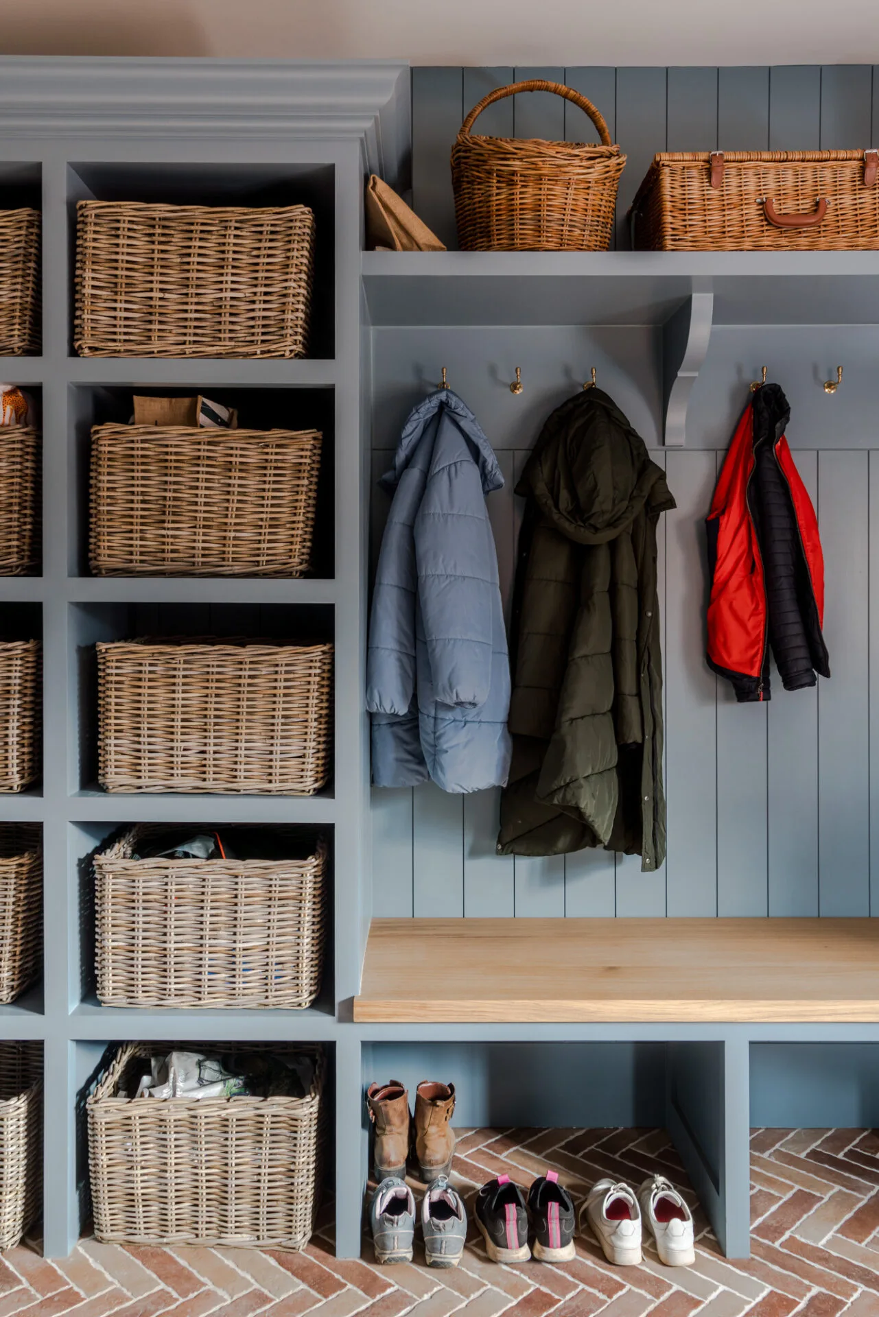 Herefordshire farmhouse bootroom