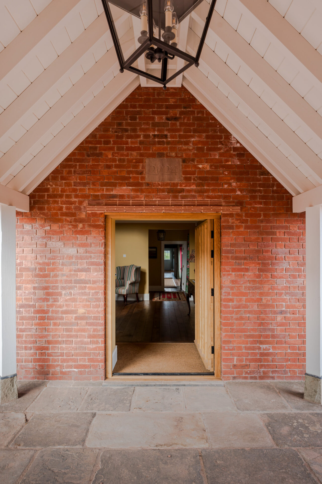 Herefordshire farmhouse entrance